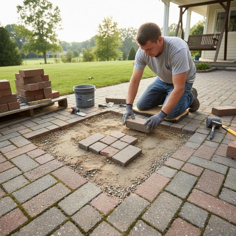 Paver Patio Repair Service
