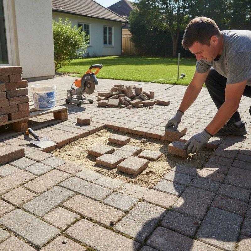 Paver Steps Repair