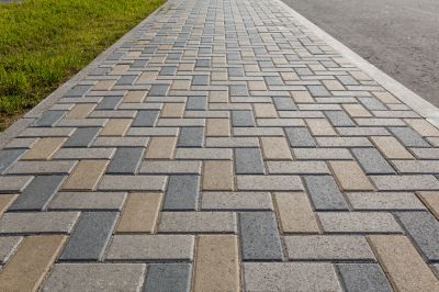 Paver Sidewalk